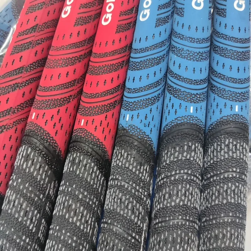Men's Rubber Golf Grips Cotton Yarn Golf Club Grips Iron and Wood Standard/Midsize Grip Universal Soft Touch Comfortable Hold