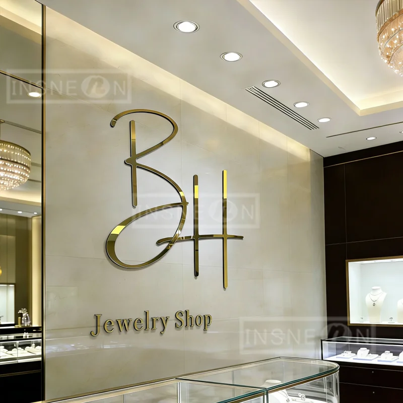 Custom 2D Metal Sig…