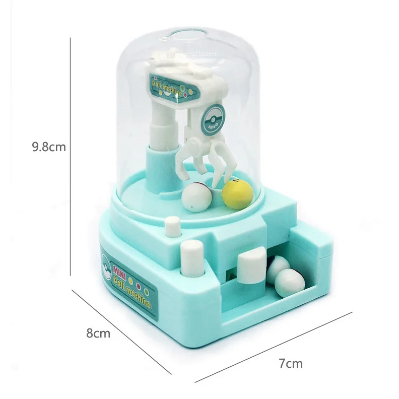 Children Claw Machine Game Capsule Toy Mini Cute Catch Doll Machine Toy Catch Game Crane Machines Children Xmas Birthday Gift