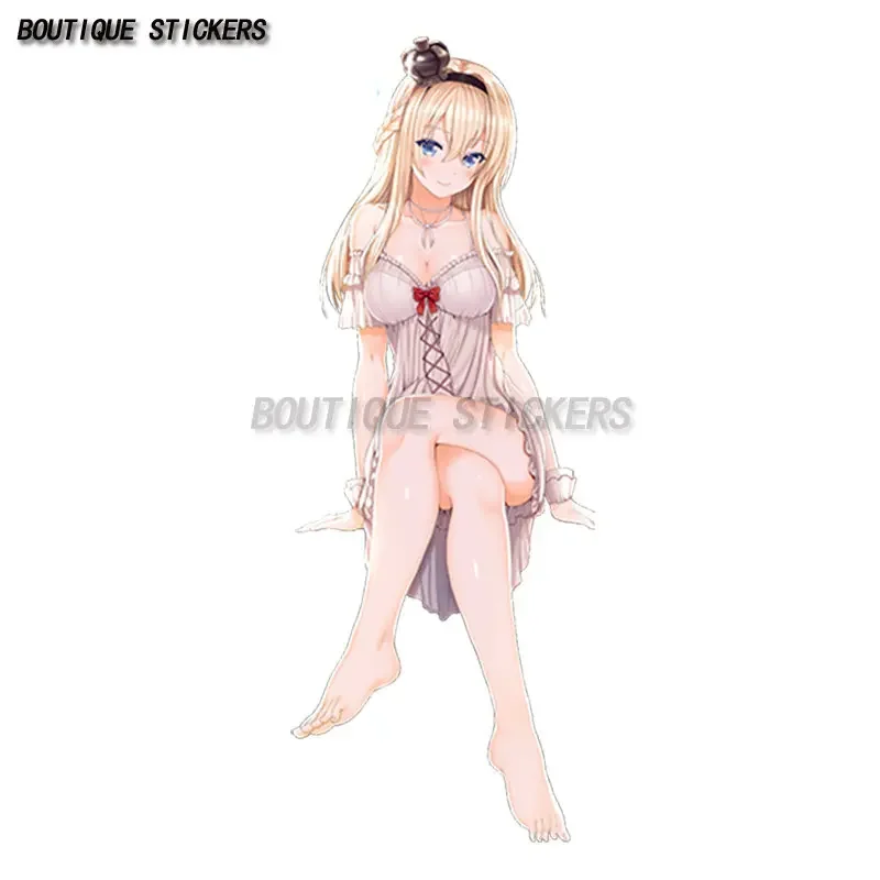 

Sexy girl Kantai series Deer Island rendering animation car sticker waterproof PVC sticker car motorcycle decoration accessories
