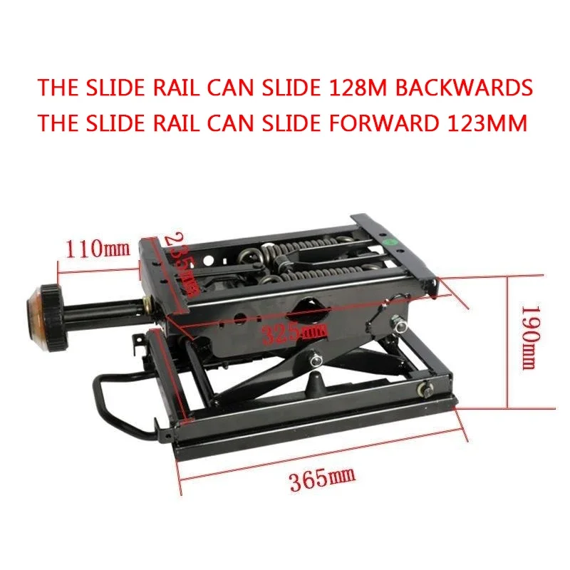 Truck Seat Mechanical Shock-Absorbing Base Front Agricultural Vehicle Truck Modified Mechanical Hydraulic Spring Buffer Seat