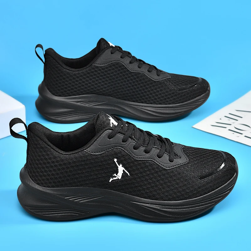 أحذية الجري الرجالية المريحة، أحذية رياضية مبطنة للخروج، أحذية رياضية كاجوال قابلة للتنفس، شبكة عصرية للتدريب على المشي