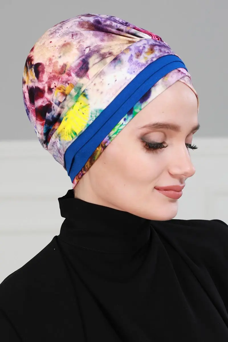 Doppel farbe gekämmte Knochen Farbe muster