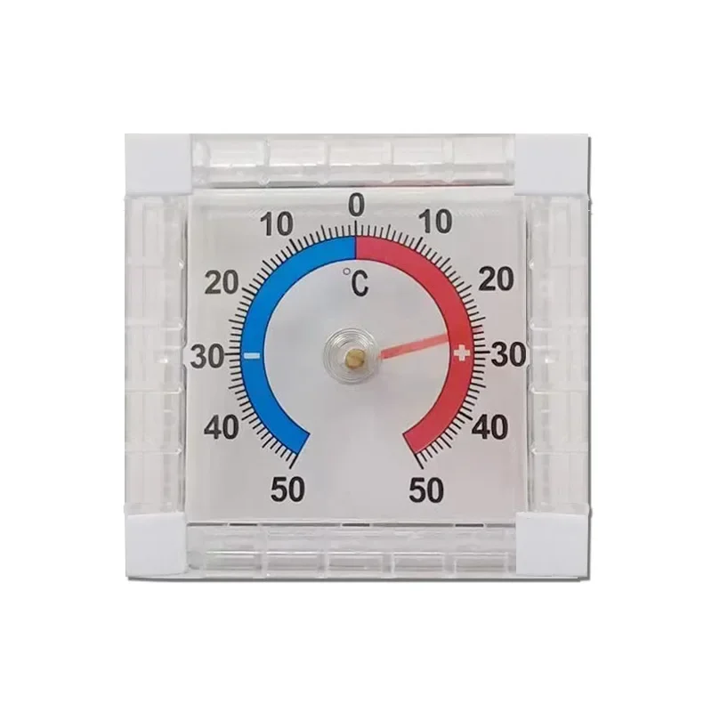 -50~50°C -20~70°C Round Square High Accuracy Thermometer Temperature Meter for Indoor Outdoor Wall Greenhouse Home Термометр