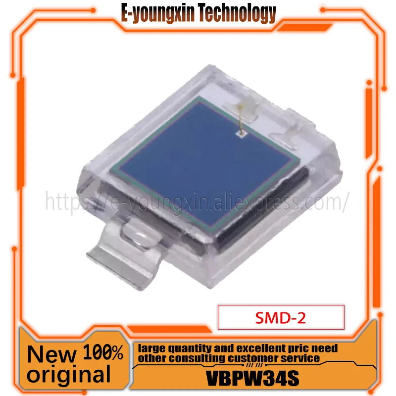 

50 шт. ~ 500 шт./лот VBPW34S BPW34S SMD фотодиоды новые оригинальные