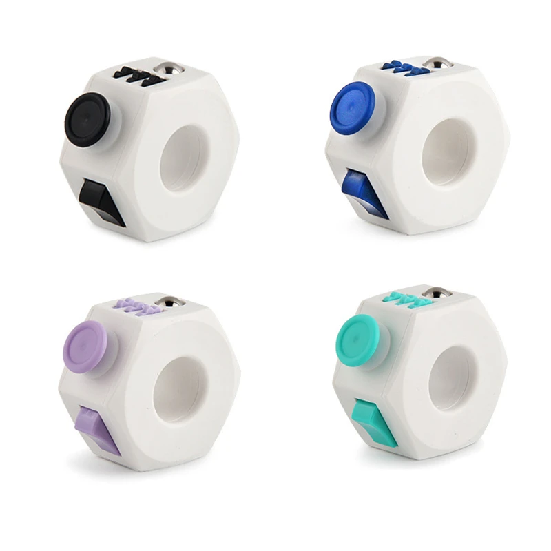 New Decompression toy Press Magic Anti Stress Cube EDC Hand For Autism ADHD Anxiety Relief Focus Kids  Anti-Stress Fidget Toys