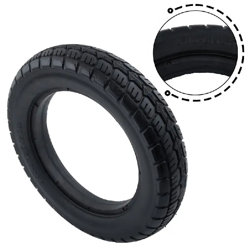 12 Inch Solid Tyre 12 1/2x2 1/4(62-203) Replacement Tires For E-Bike Scooter 12.5x2.50 Tire Wear-resistant Rubber E-Scooter Part