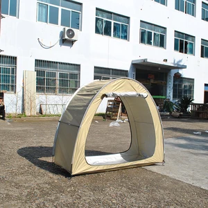 خيام الدراجة مع 2 باب كبير ، سهولة الوصول إلى الدراجات ، غطاء الدراجة ، حظائر حديقة الدراجات النارية ، أفضل 12 خيمة دراجة نارية للمبيعات - رقم 12