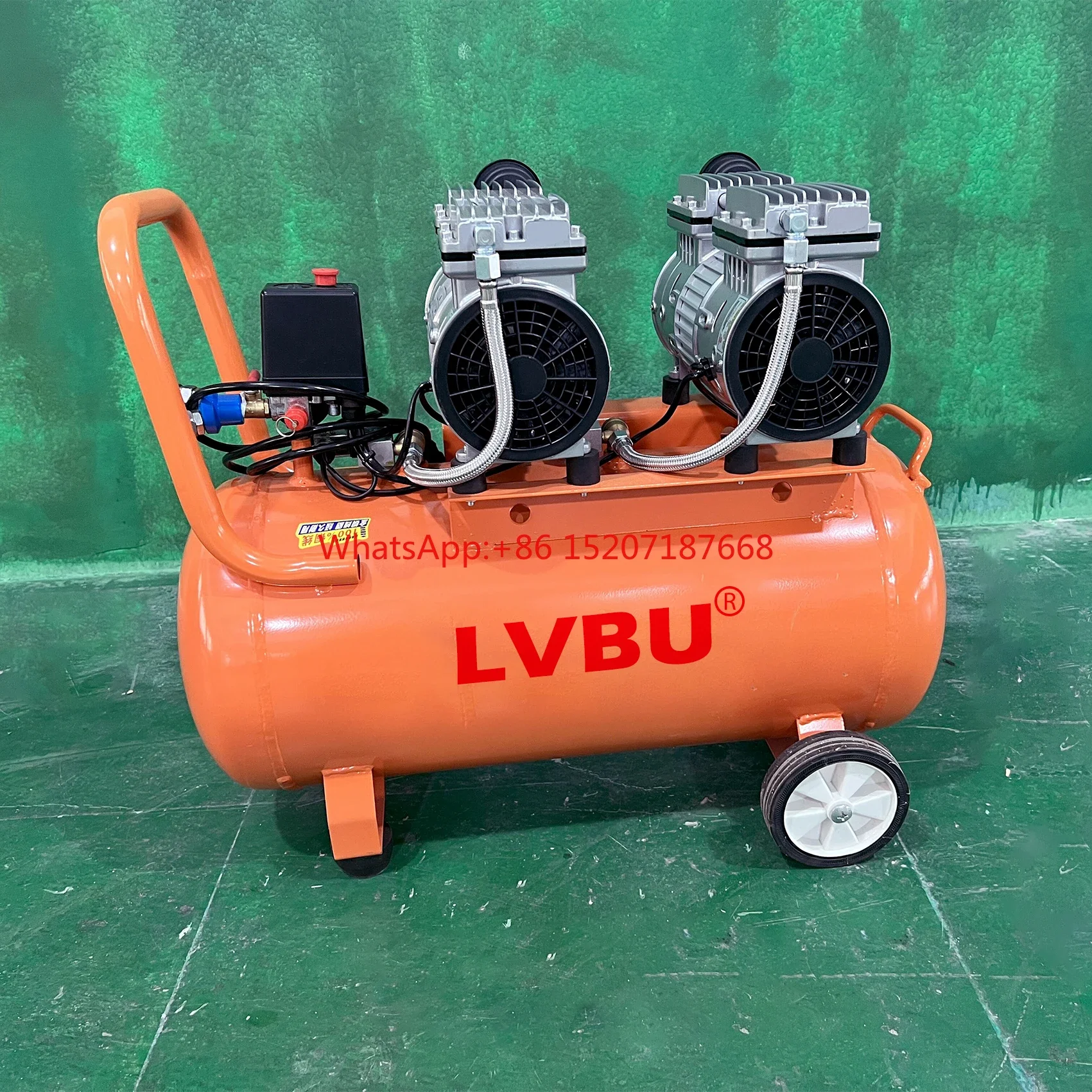 Industrial Oil-Free Silent Air Compressor Mobile Air Compressor