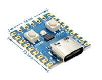 RP2040-Zero RP2040 for Raspberry Pi Microcontroller PICO Development Board Module Dual-core Cortex M0+ Processor 2MB Flash