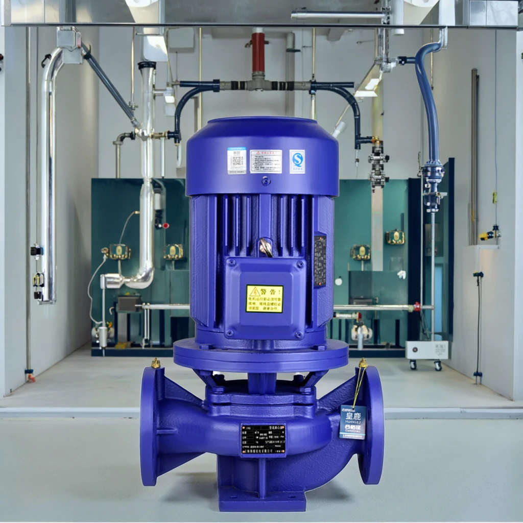 

Low Noise Vertical Inline Centrifugal Pump, Industrial & End-Suction Pull-Back Water Pump