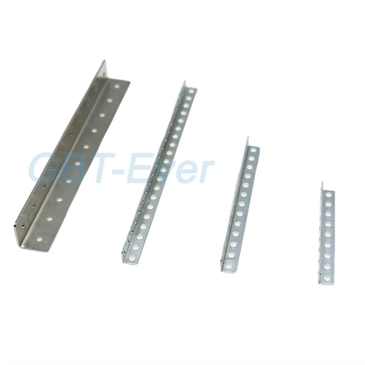 2/10Pcs Iron Angle Codes 90 Degrees Right Angle Multi-hole Connector L-shaped Bracket Protector Shelf Bracket