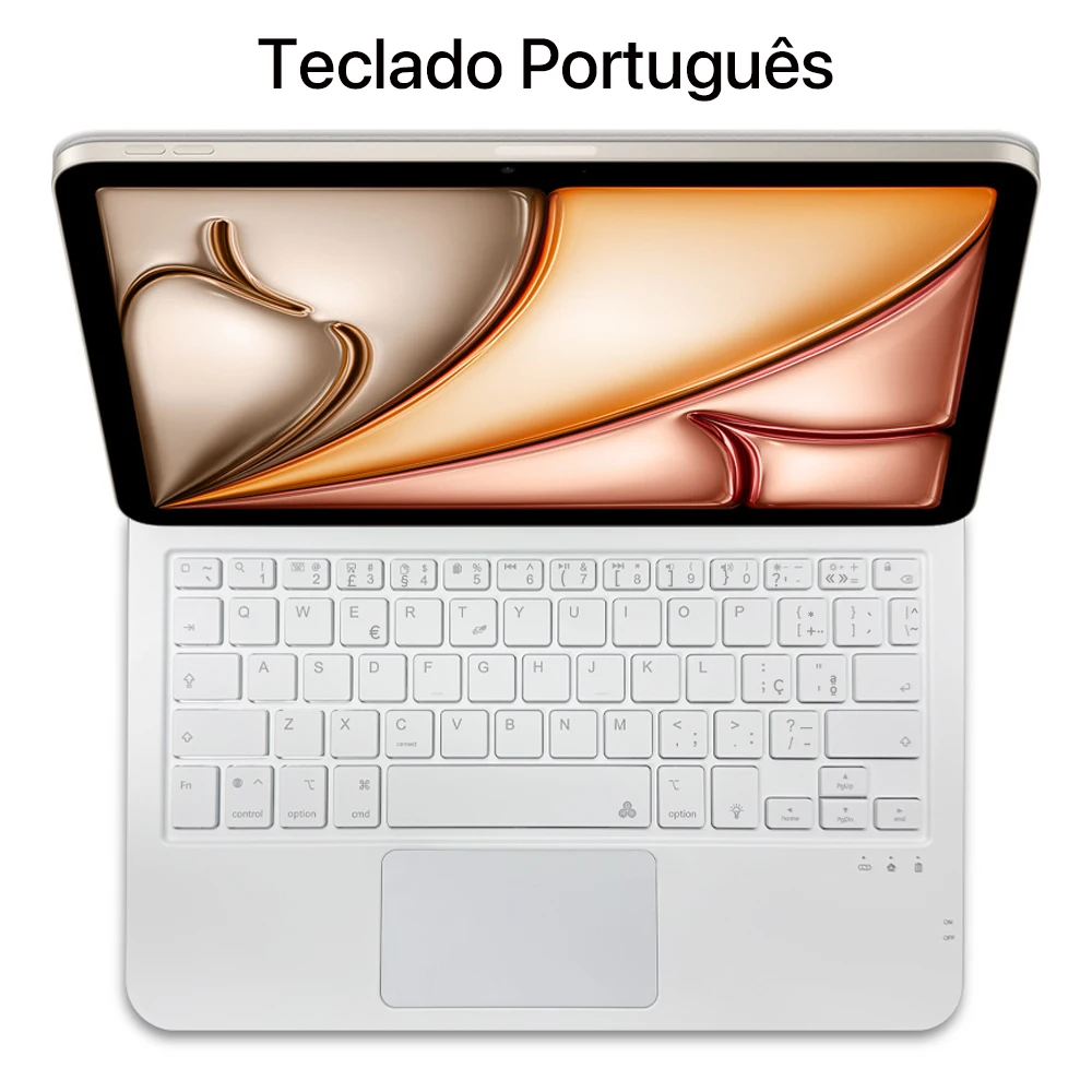 READ YYEAH Magic Keyboard für iPad 11. 10. Generation Hülle 2025 iPad A16 11. 11 Zoll A2696 A3354 A3355 A3356 Smart Magnetic Book Cover – Detail 13