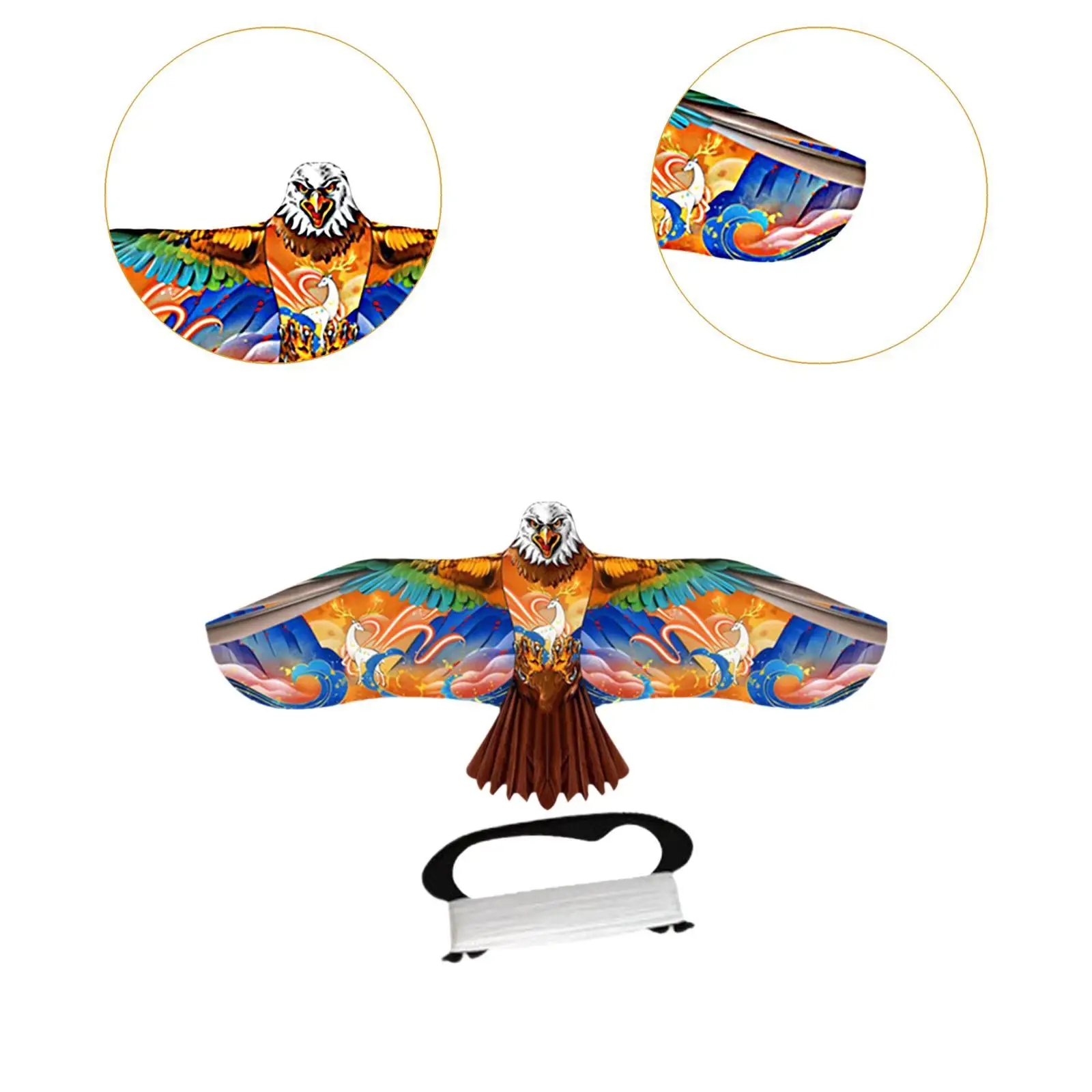 Groot vliegend speelgoedspel, gemakkelijk te vliegen, 3D-levenslang buitenspel, beginner