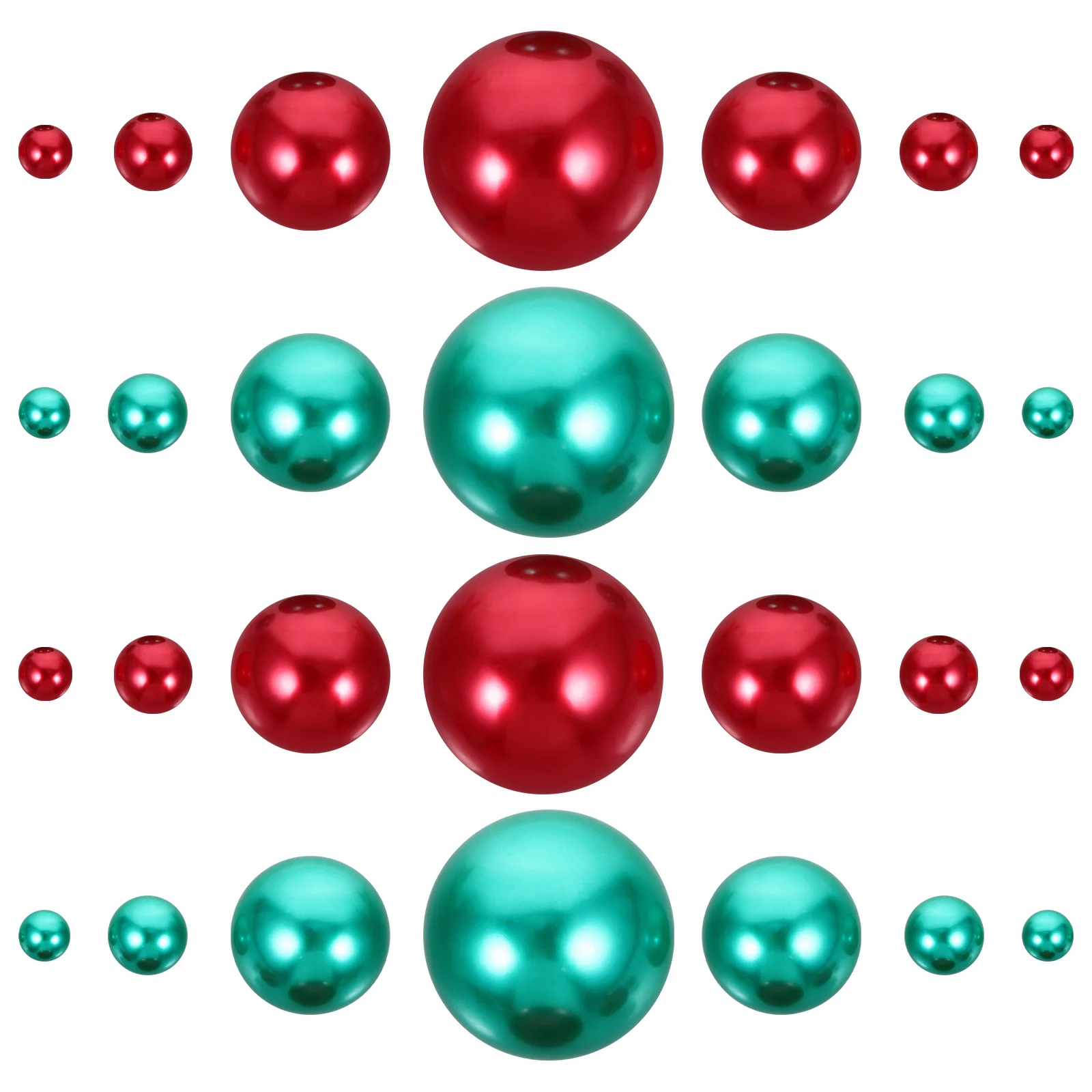 166 قطعة مزهرية من اللؤلؤ الاصطناعي حشو الخرز العائمة فو اللؤلؤ ديكور منزلي للزفاف الجدول مبعثر الطرف الديكور #4