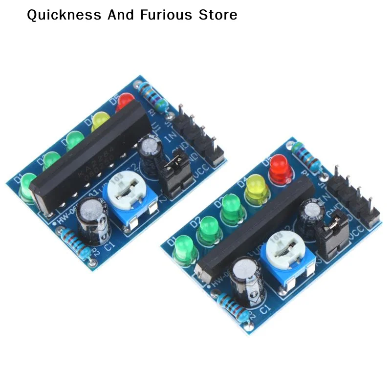 【T】1/2/3Pcs KA2284 Power Audio Level Indicator Module Battery Capacity Indicator Red Green LED For Voltmeter Volume VU Meter - view 5