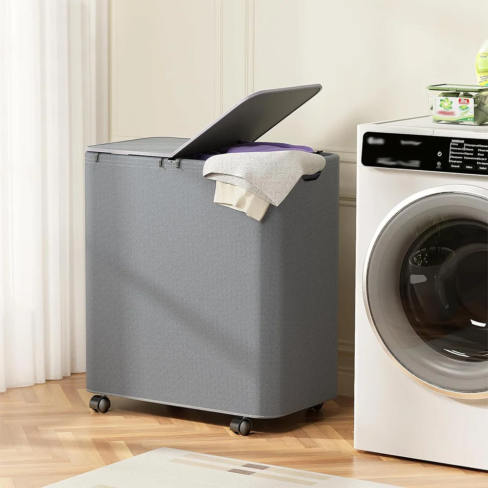 cesto-portabiancheria-grande-con-doppia-borsa-di-grande-capacita-di-vendita-calda-con-ruote-con-telaio-in-ferro-cesto-portaoggetti-per-vestiti-sporchi