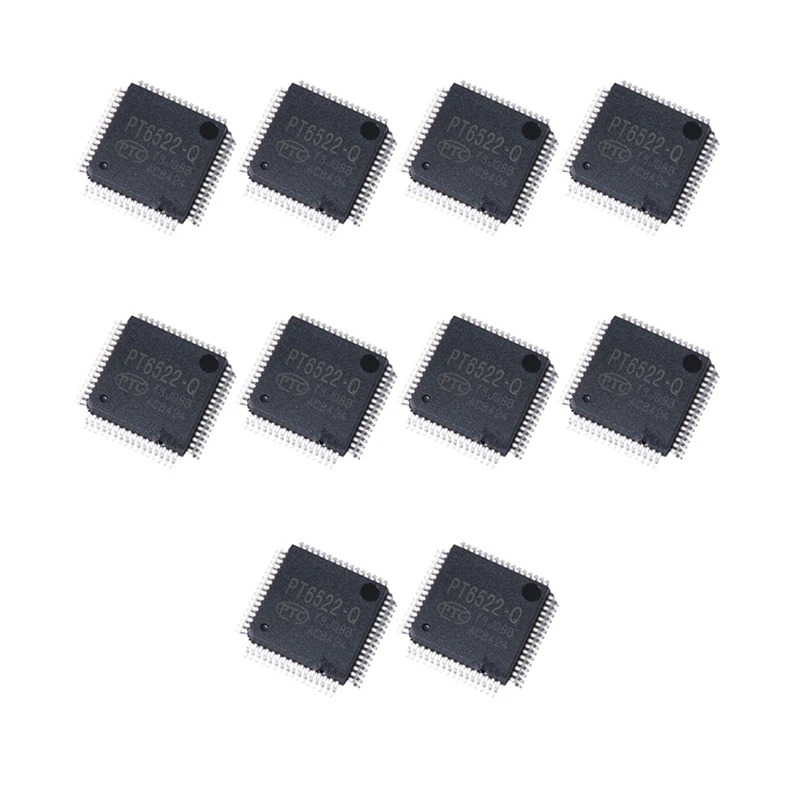 

10X PT6522-Q Auto IC Chip Power Module Speedometer Black Screen Repair Chip For Mazda 2 3 6 CX5 CX-5 CX30 CX-30