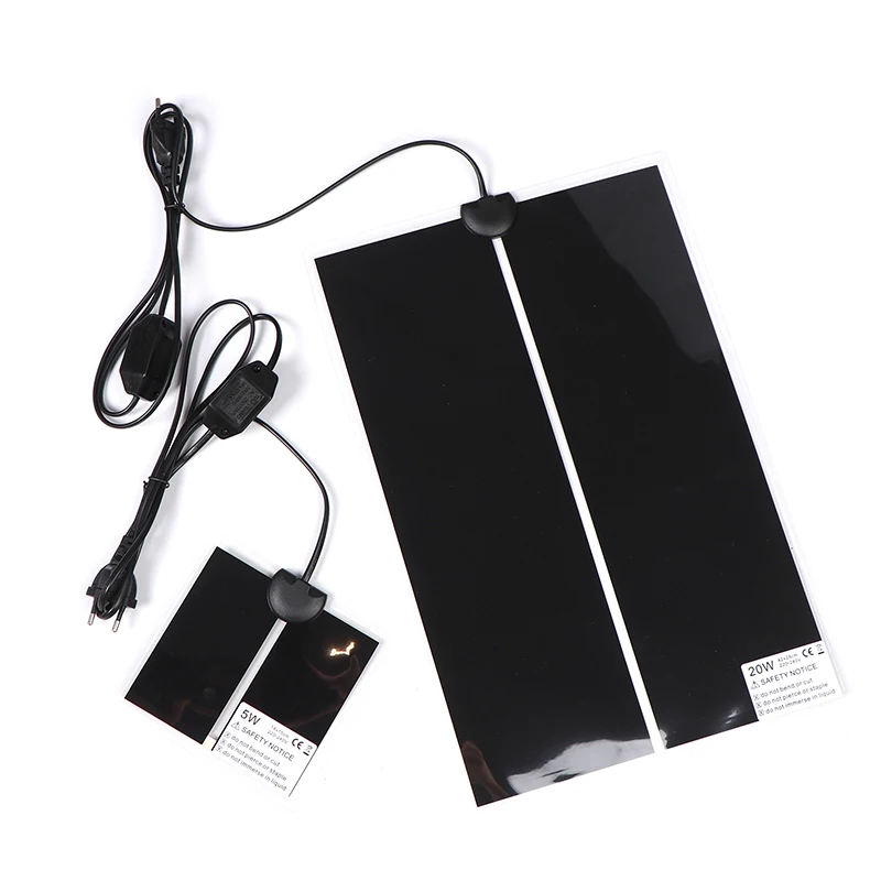 EU/US Plug 5-45W Terrarium Reptiles Heat Mat Climbing Pet Heating Warm Pads Adjustable Temperature Controller Mats