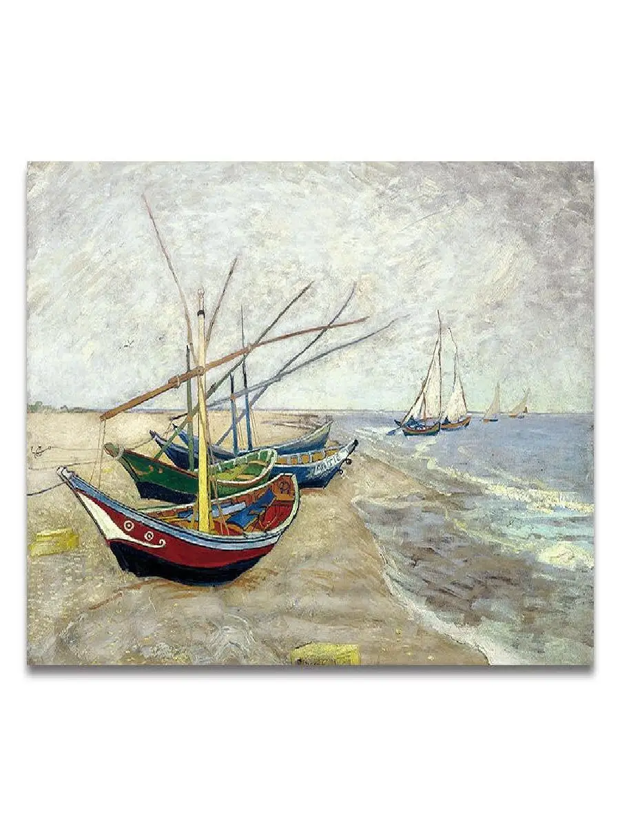 Van Gogh Canvas Print  Starry Night  Irises  Famous Oil Painting Reproduction  Home Wall Art Decor