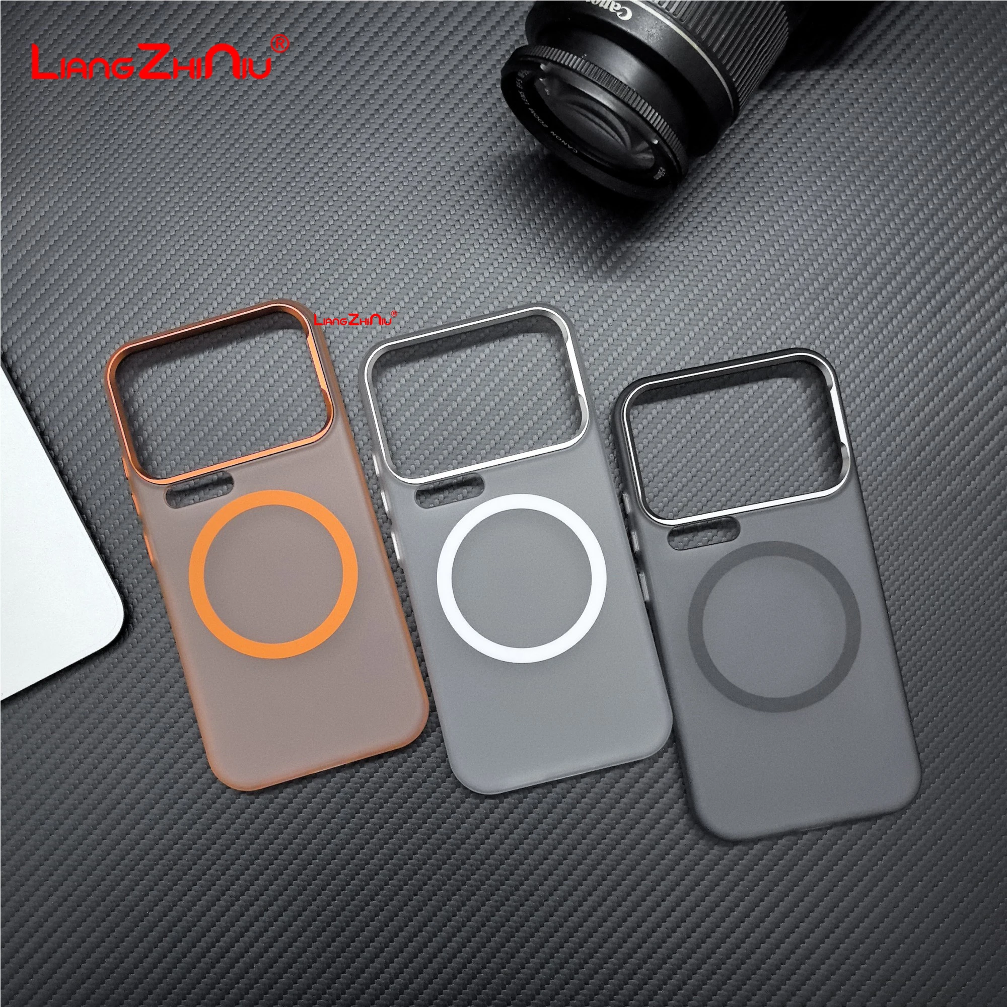 Para Xiaomi 17 Pro Max / 17 Pro / Mi 17 funda de teléfono Magsafe magnética semitransparente esmerilado a prueba de golpes funda dura ultrafina para Pc