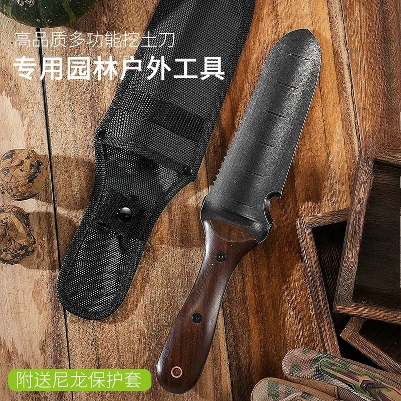 Outdoor Gardening Shovel Cutting Saw Portable Multipurpose Dredger Tool Thickening