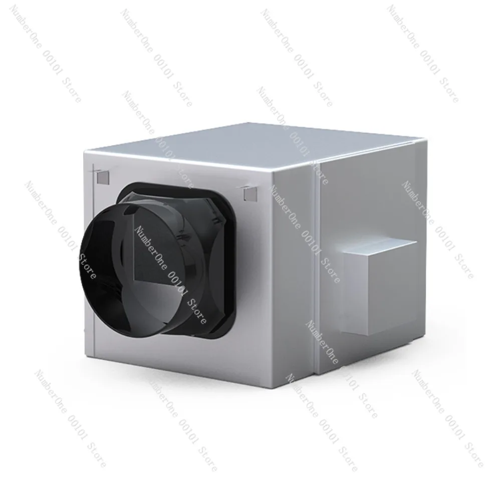 Unidirectional flow duct fan positive pressure purification air supply straight in and out ventilation equipment