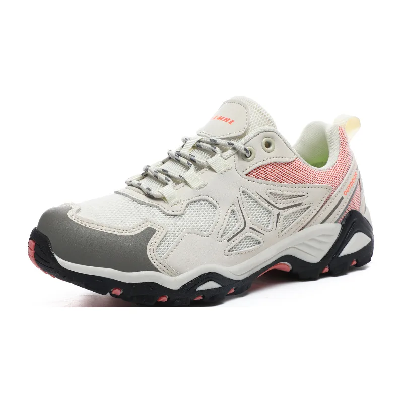 Autumn Spring Women Outdoor Leather Trekking Hiking Shoes Camping Woman Mountain Tracking Treking Sneakers Trecking