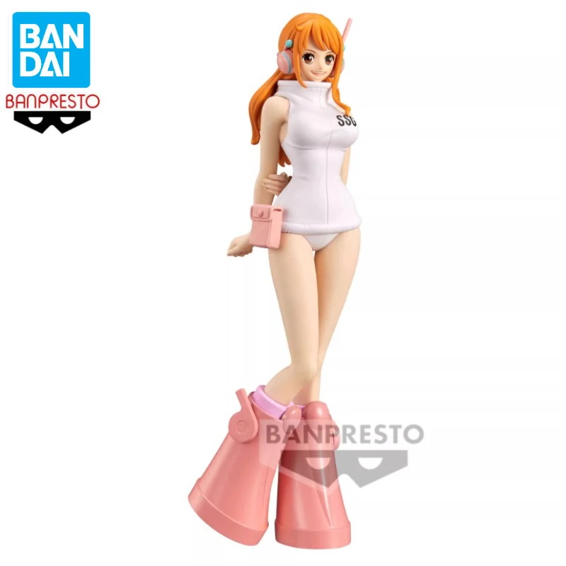 

Оригинальная кукла BANPRESTO DXF, серия Grandline Nami, настольная милая кукла, аниме экшн-фигурка, коллекция игрушек