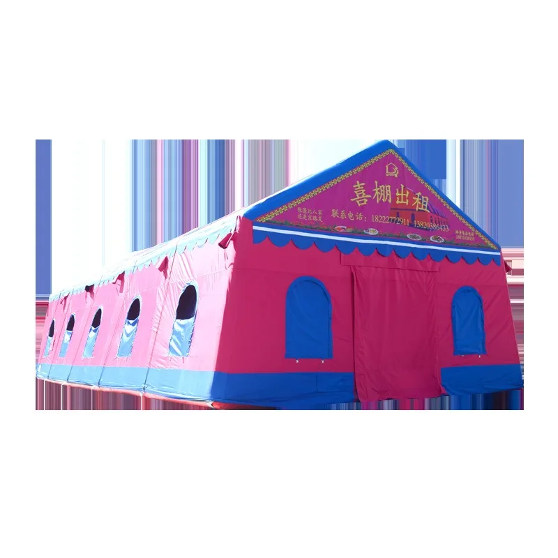rural banquets and banquets mobile catering to build three-story roof inflatable tents