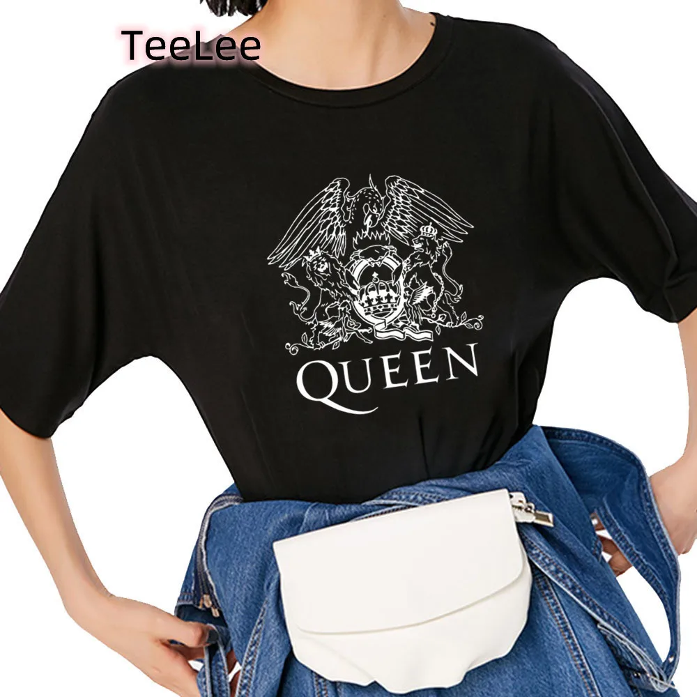 

Freddie Mercury Queen Women T Shirt Print Streetwear Tops Cute Cartoon T Shirt Women Short Sleeve T-shirt Graphic Tee Women