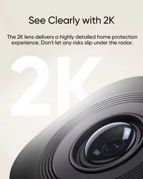 Eufy 2K Indoor Security Camera with 360° Pan & Tilt 3