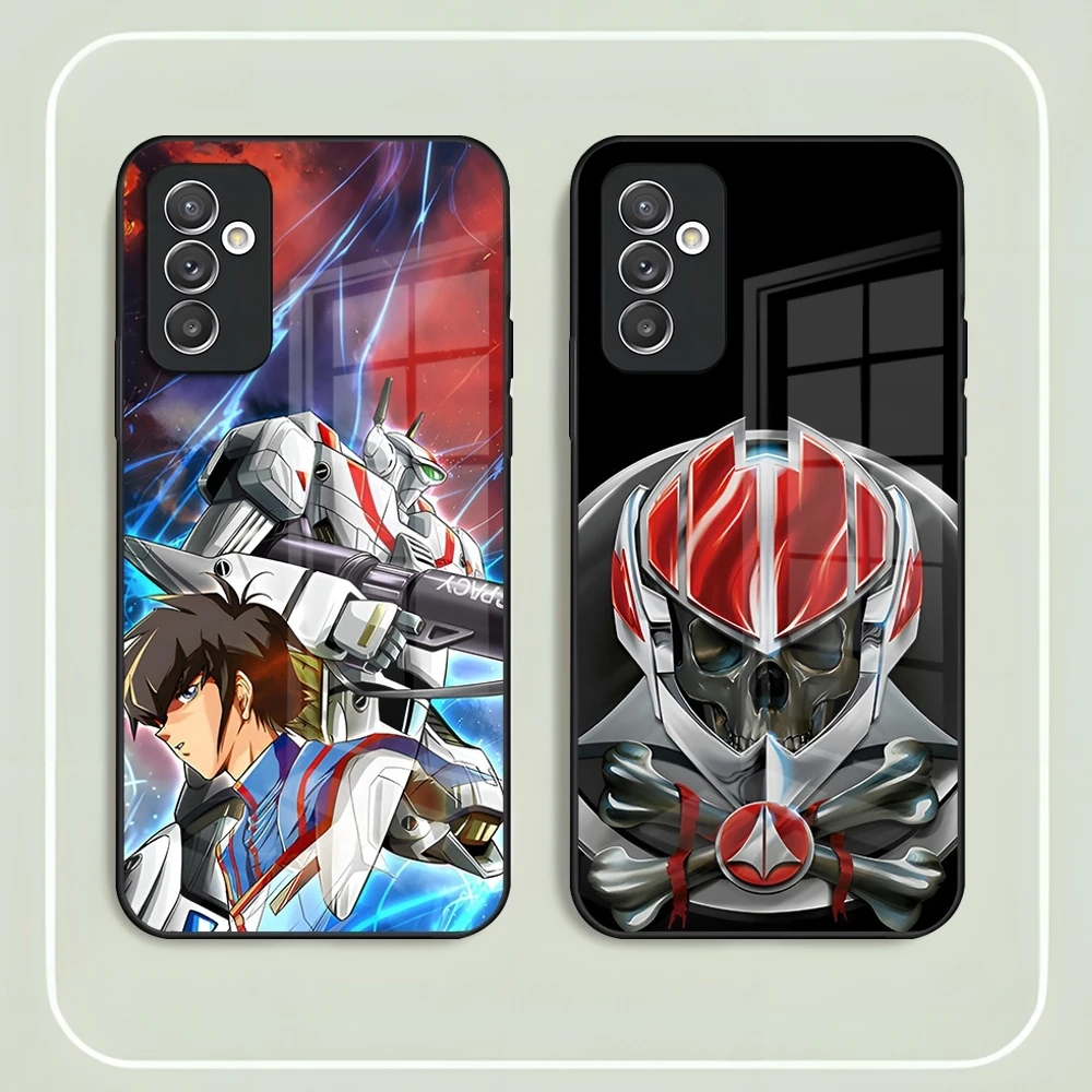 Anime Robotech Phone Case For Samsung S26 S24 Ultra S22 S23 S25 Fe S21 Plus A16 A54 A57 A37 A17 A34 A53 Glass Cover
