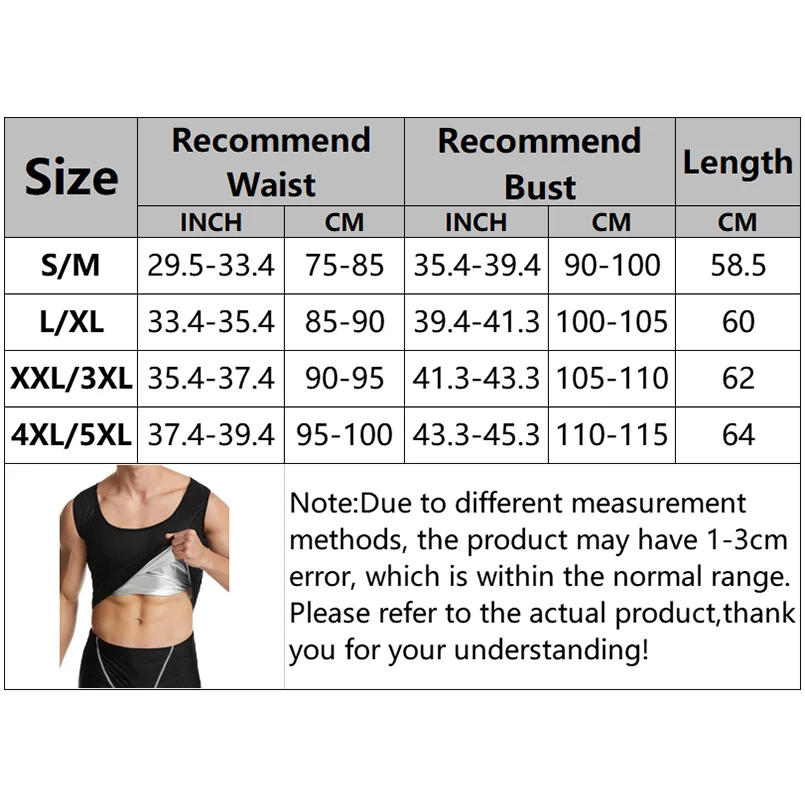 Sauna Shapers Men Workout Vest Sweat Enhancing Tank Top Premium Slimming Shapewear Waist Trainer Heat Trapping Fitting Shirt