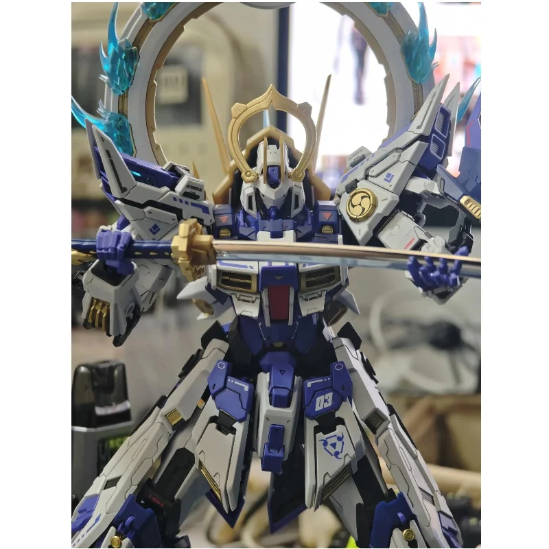 Pertempuran Dewa-Dewi Di Paviliun Permainan Tersembunyi: Model Perakitan Mobile Mech Kreasi Nasional Pria Susano'O Skala 1/100