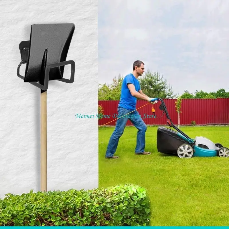H7BF 2pcs Space Efficient Hose Holder Set For Wall Mounting and Practical Hangable Designs For Garden And Yard Garage Use