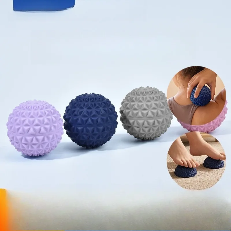 Silicone 3D Fascia Ball Muscle Relaxer Yoga Shoulder Neck Massager Detachable Multifunctional Fascia Release Tool