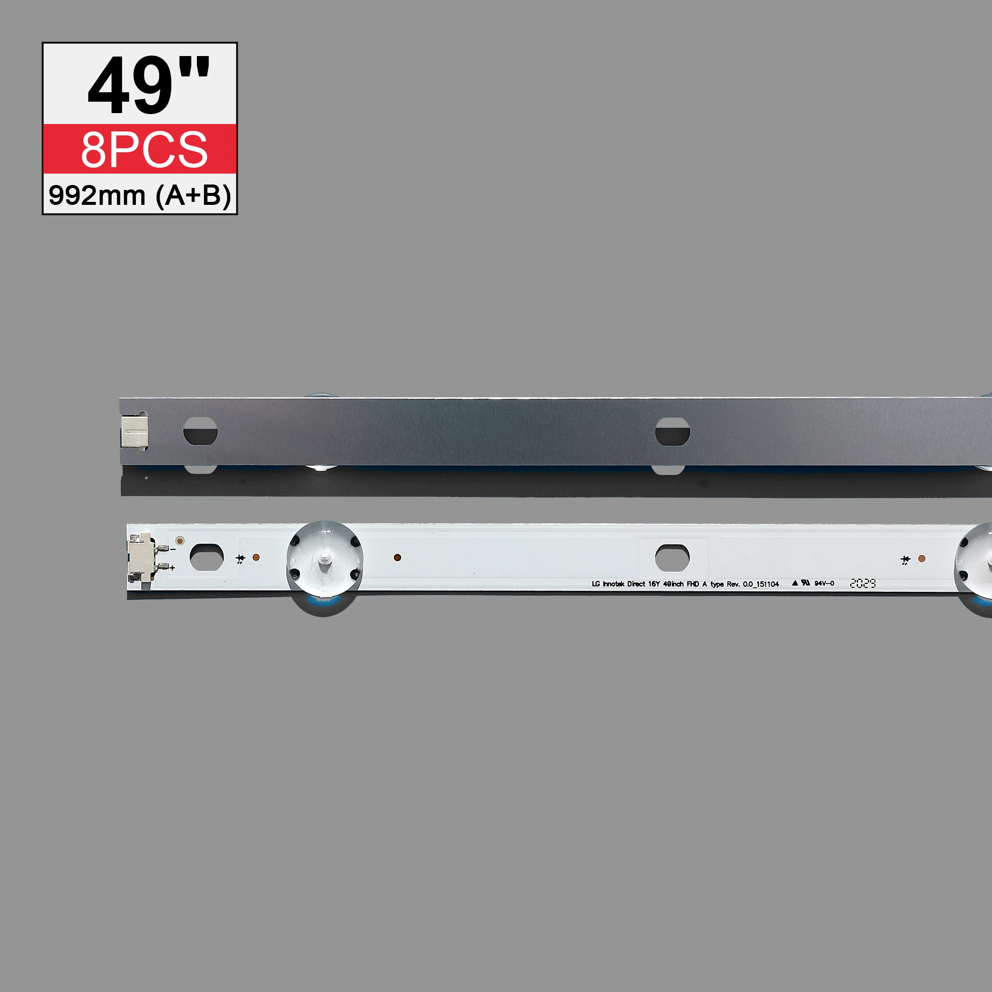 LED شريط إضاءة خلفي 7 مصباح ل LG inنوت k المباشر 16Y 49 بوصة 49LH60_FHD A/B HC490DUN 49LH604V HC490DUN-ABRR1-211X LT-50C550