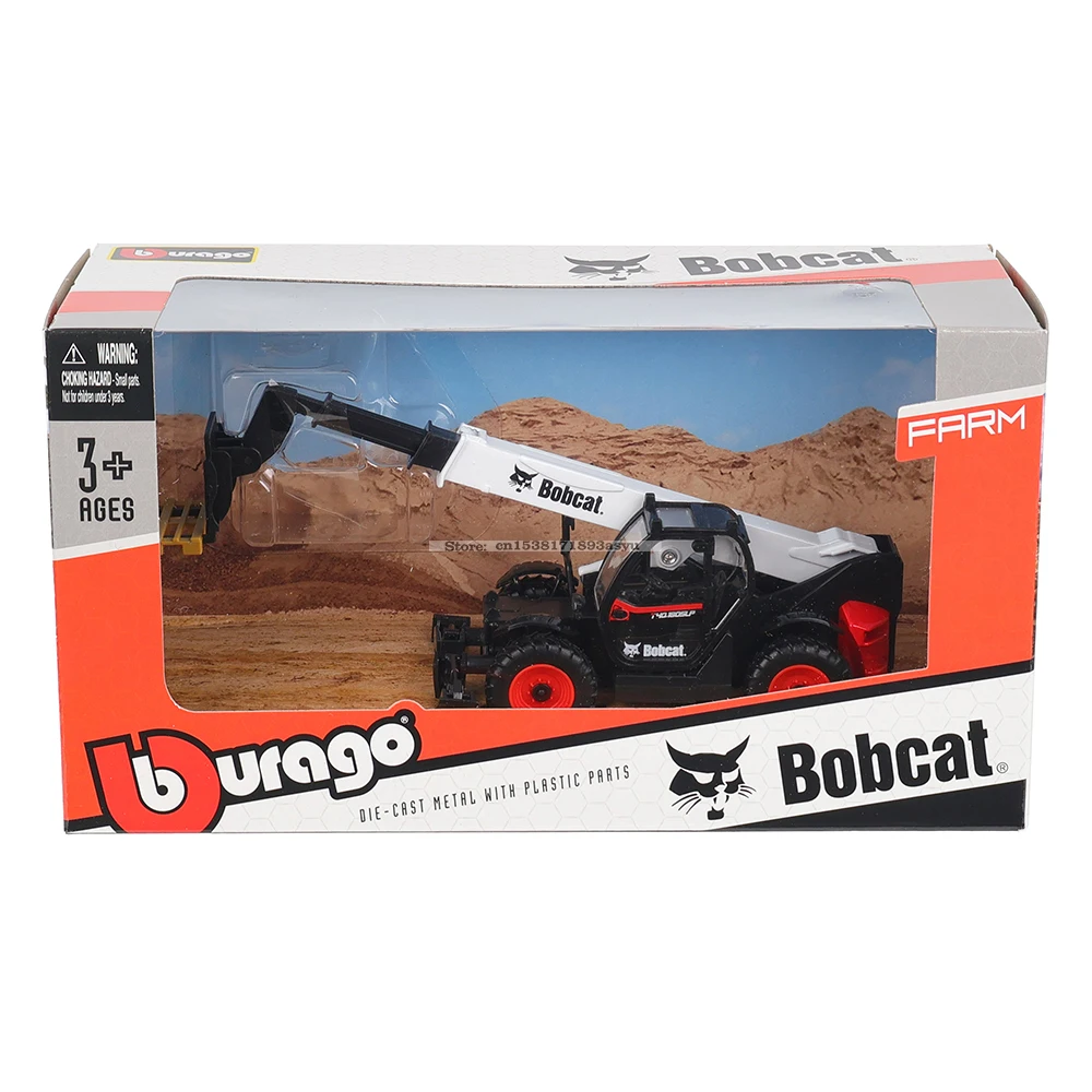 Bburago 1:50 Volvo excavator model high imitation  die casting metal children toy boyfriend gift simulation alloy car collection view 6