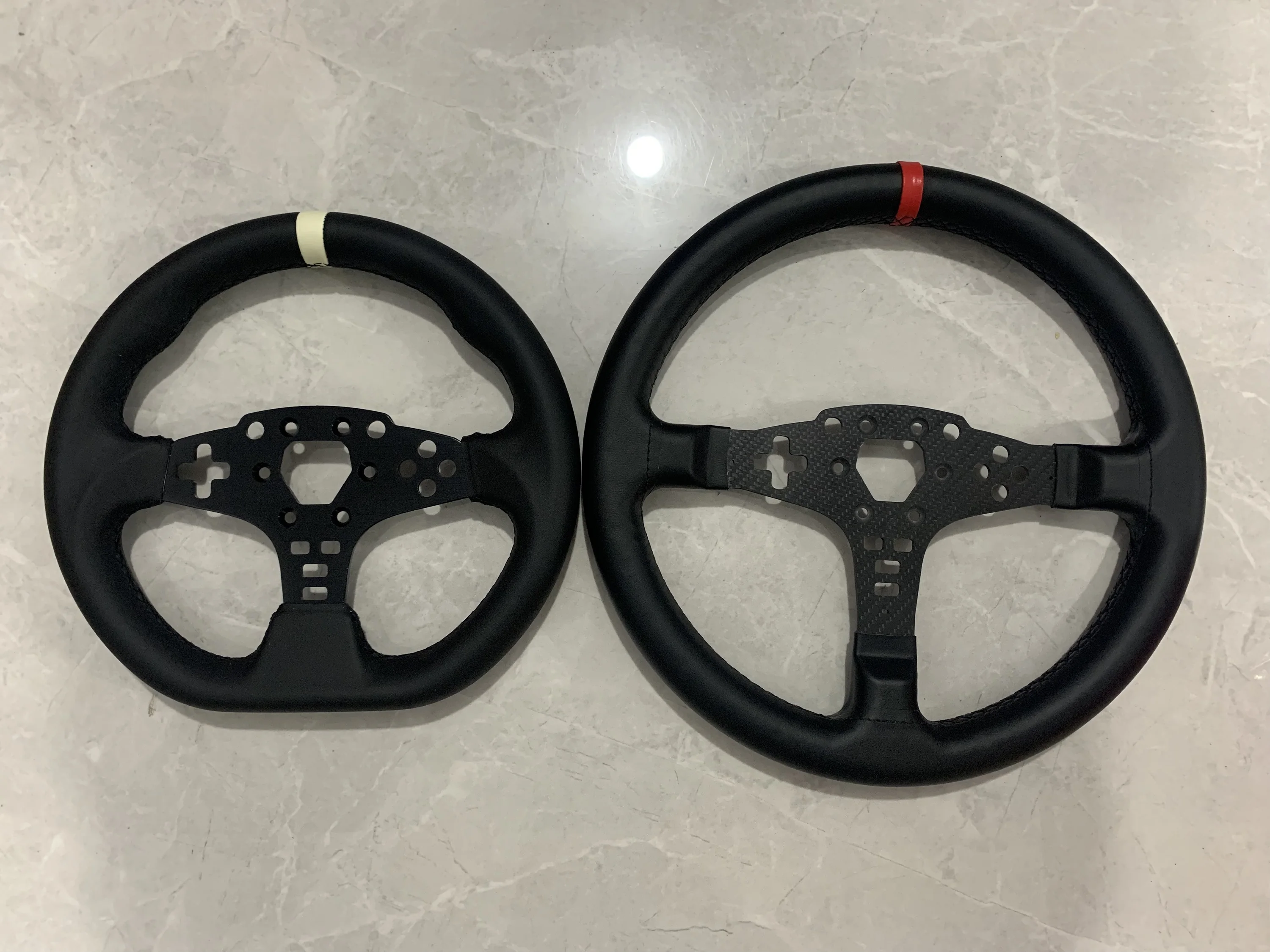 SIMPUSH 13inchs 33cm Circular steering wheel Rally sim racing MOD FOR MOZA R5 R3 ES ESX