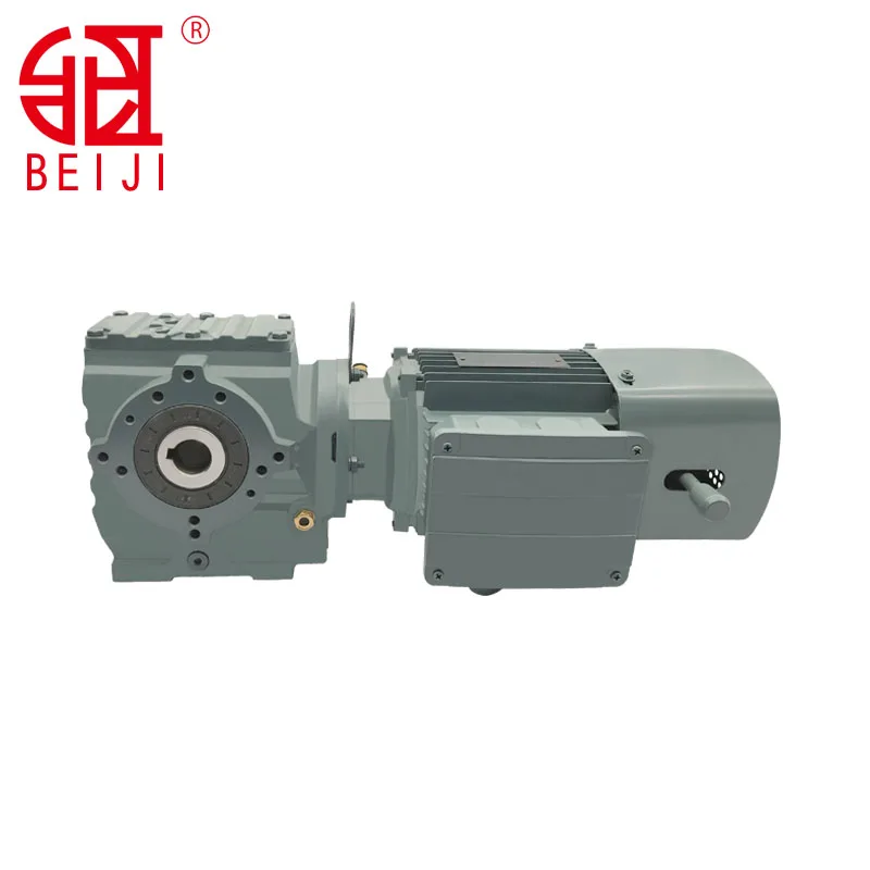 R Series Helical Gearbox Reducer Motor With ODM Customization 10 94%-98% Efficiency For Farm & Industrial Use