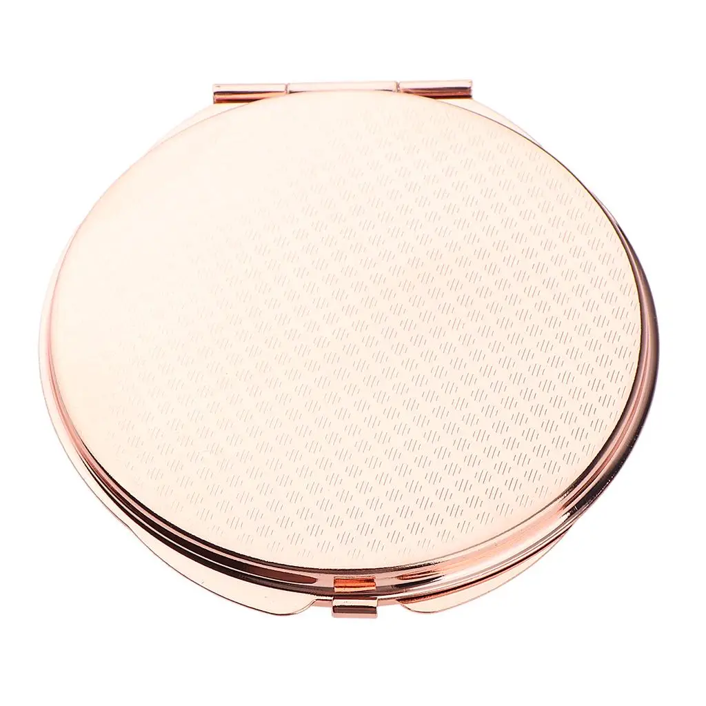 Miroir de courtoisie de maquillage, cosmétique portable, miroirs compacts pliants