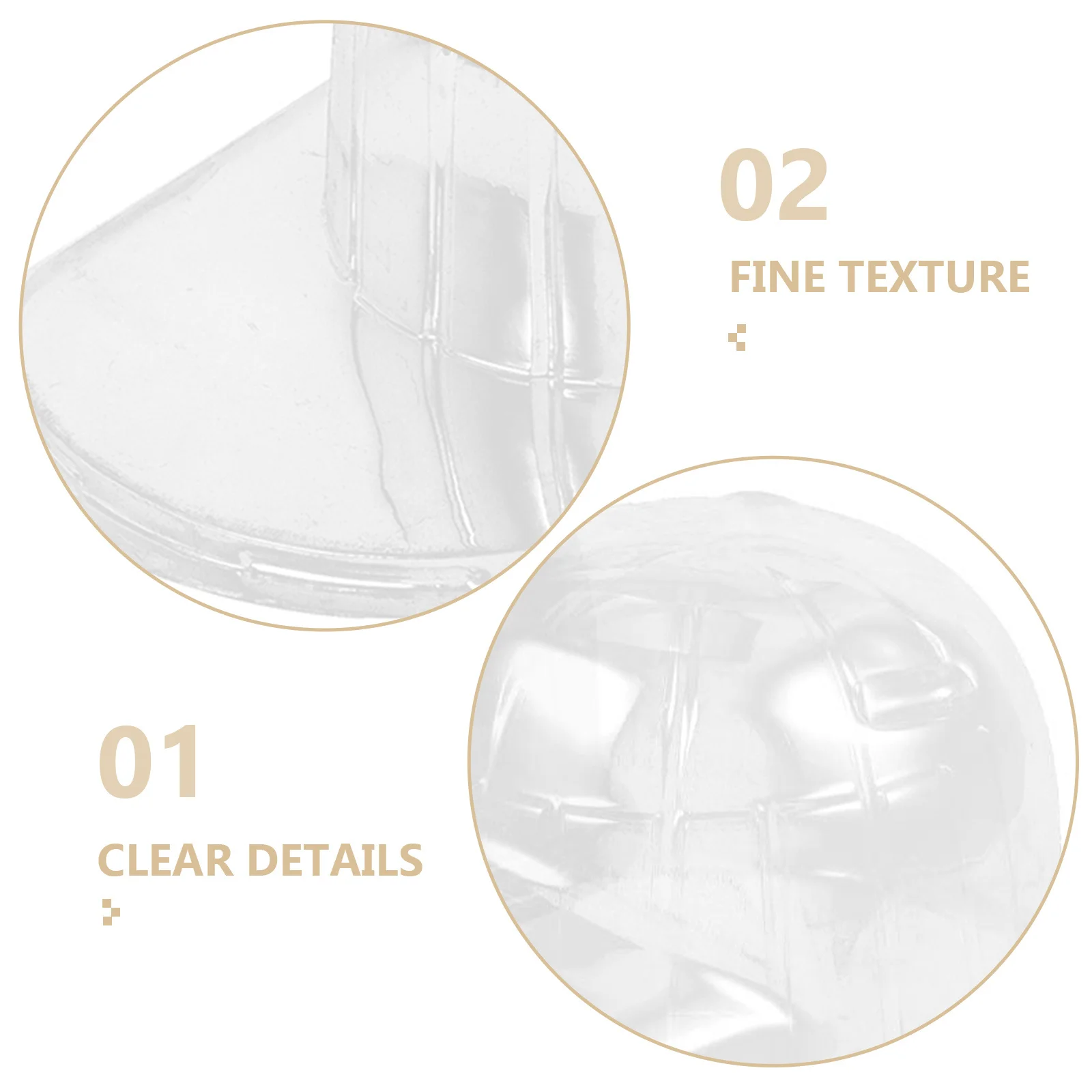 2 قطعة حامل عرض القبعة قبعة بيسبول شفافة المشكل خفيفة الوزن قبعة تخزين الرف السفر قبعة حامل القبعات المشكل #5