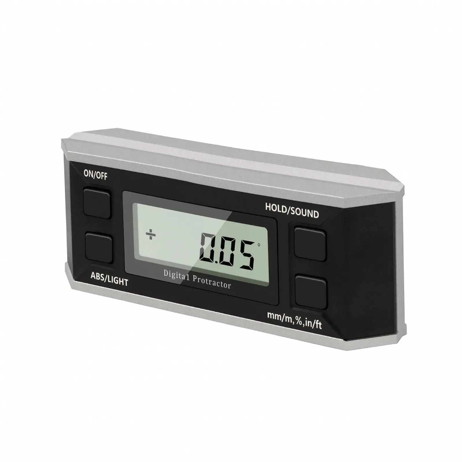 Precision Digital Inclinometer Angle Measuring Device for Construction Slope Verification and Level Alignment Tool