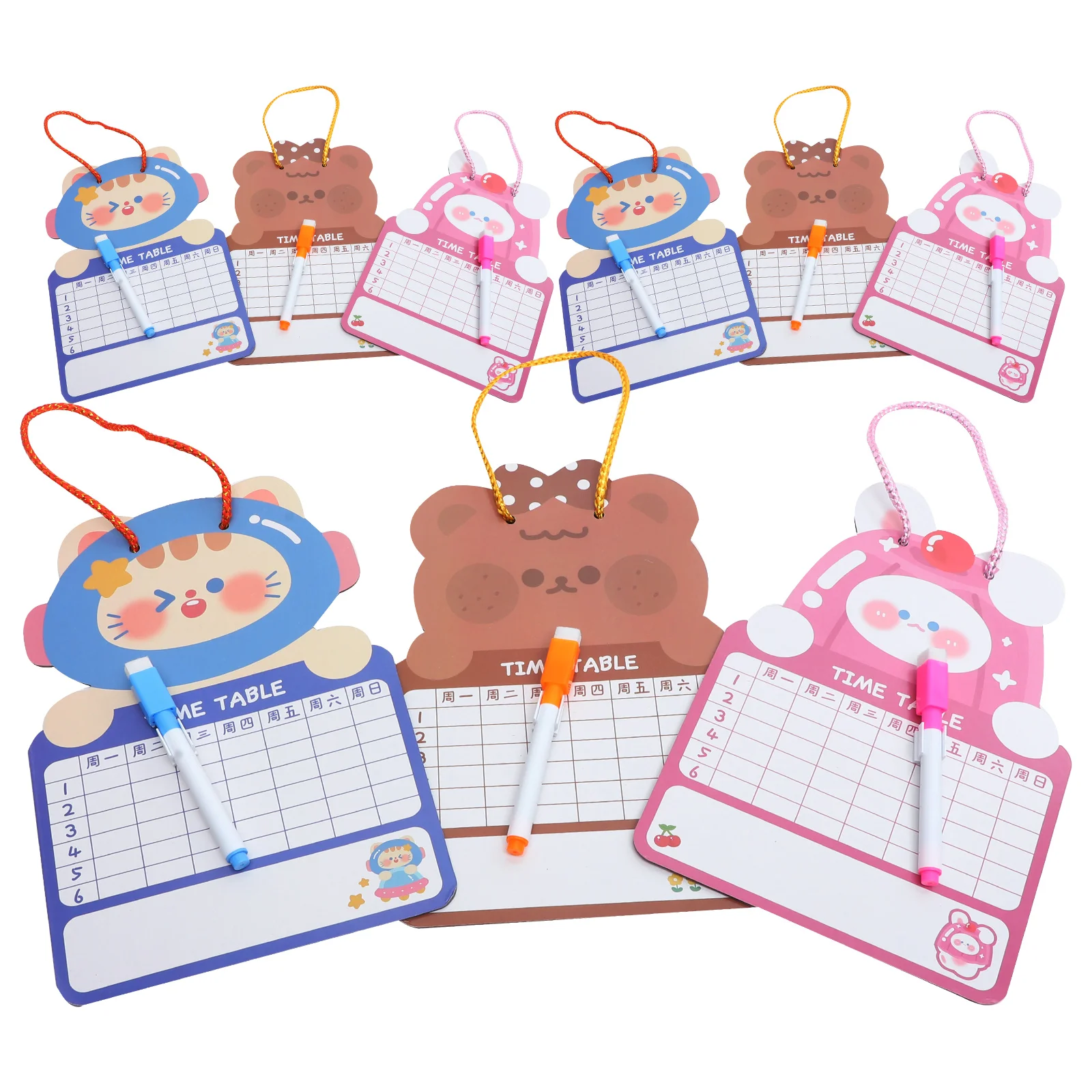 

Mini Doodle Board Message Boards Kids Dry Erase Erasable Drawing Pad for Markers Student