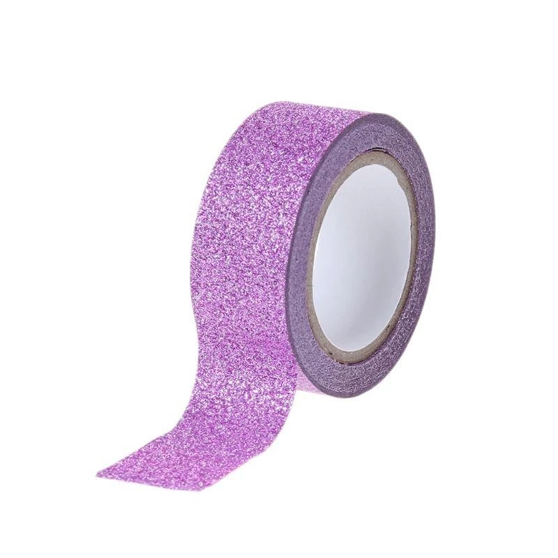 A0KA Glitter Tape Rhythmic Gymnastics Tape Scrapbook Crafting Decor Sticker