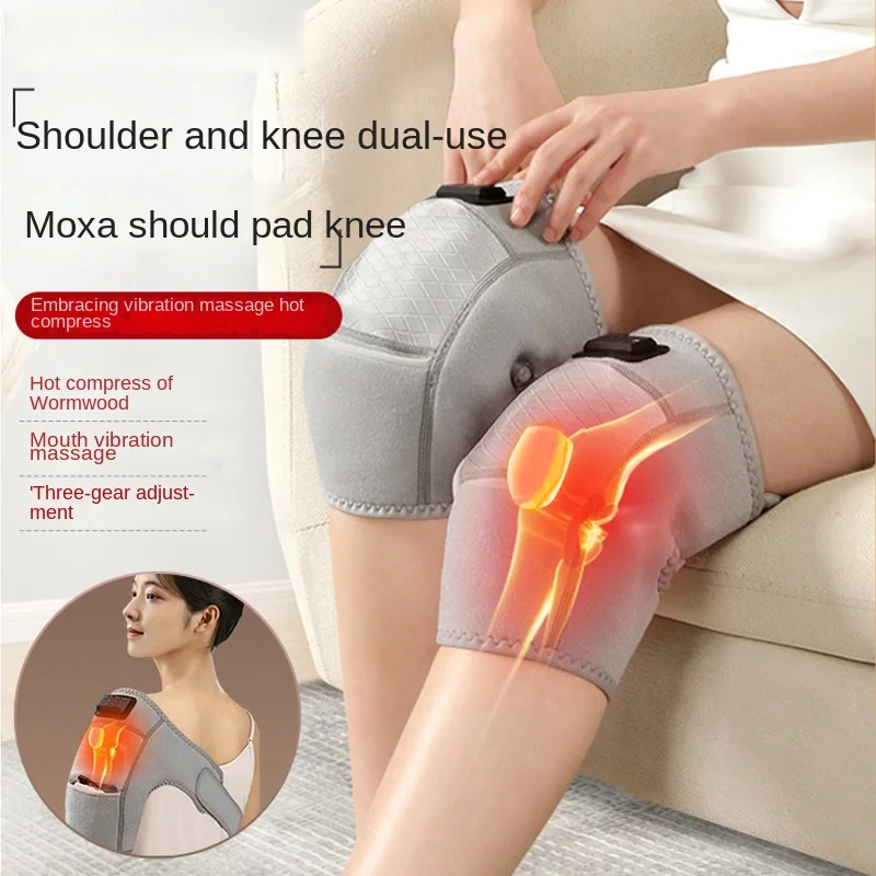 Multi-function heating knee shoulder old product heating knee joint pain tsao hot compress instrument vibration massage