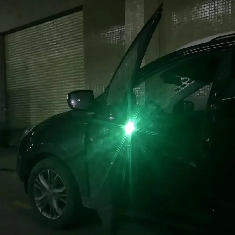 1 paar Auto Tür Warnleuchten 5 LED, Blinklicht, Gebaut-in Magnetischen Sensor, anti-kollision Wasserdicht Warnung Strobe Lichter