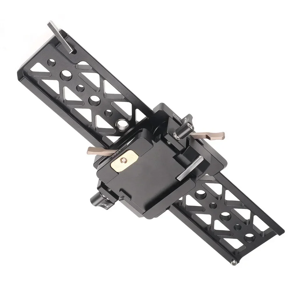 

5/8/10 Inch Dovetail Plate With 3/8 1/4 Screw Hole For Tilta Standard Lightweight Bottom Plate Camera Tripod Mounting Plat