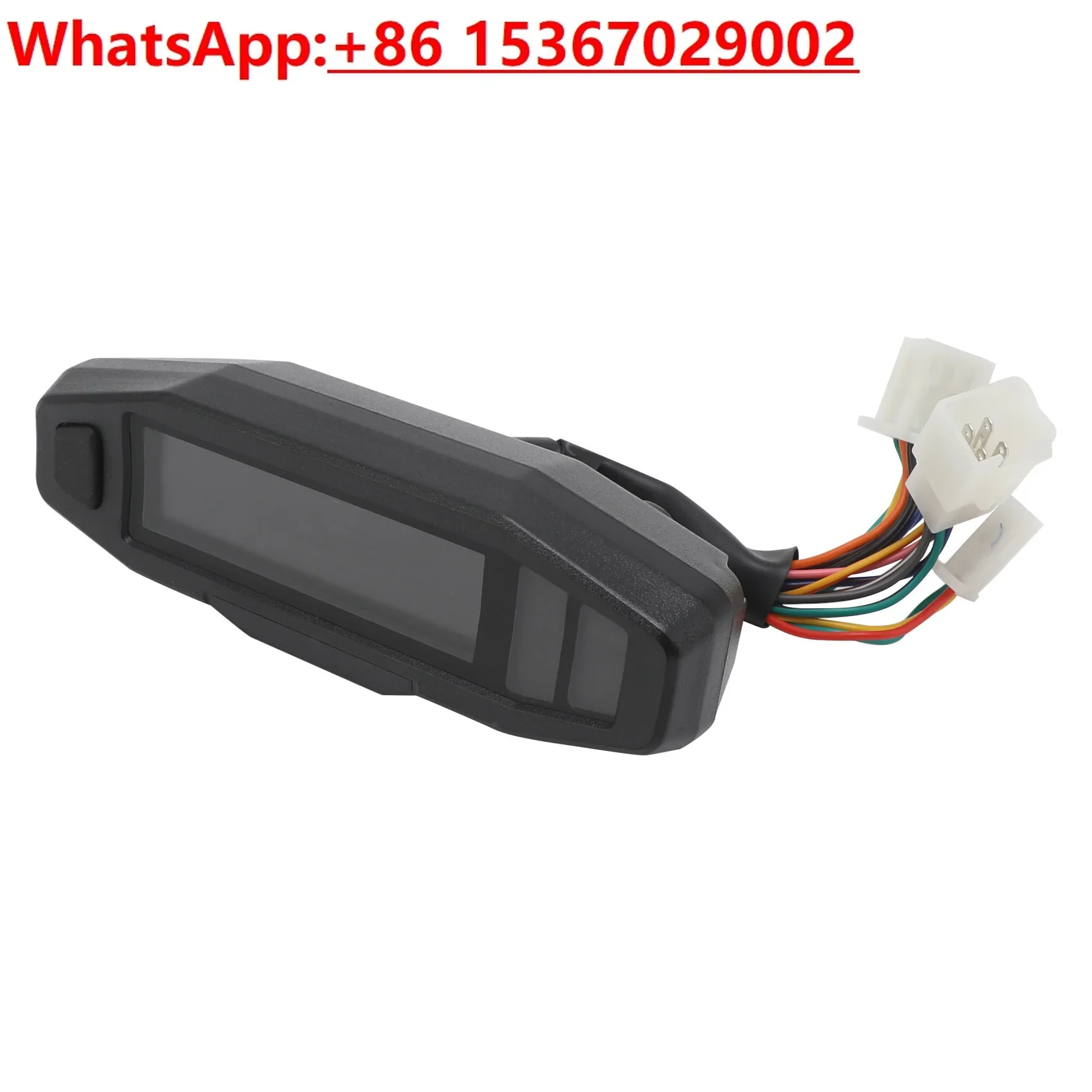 Motorcycle modified mini va high definition LCD speedometer speedometer speed oil meter high definition adjustable